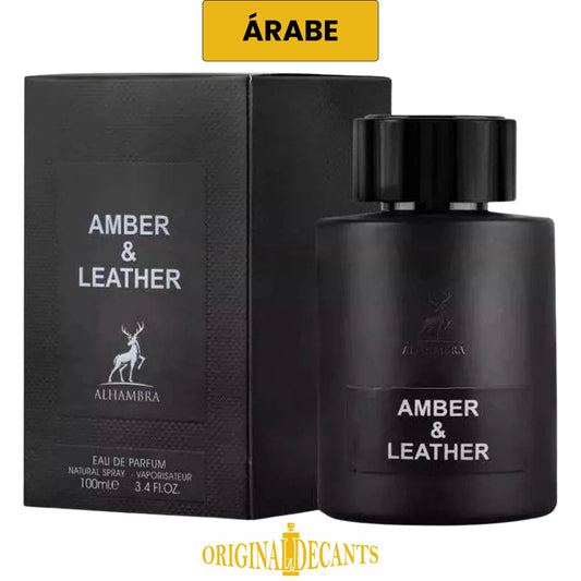 AMBER AND LEATHER