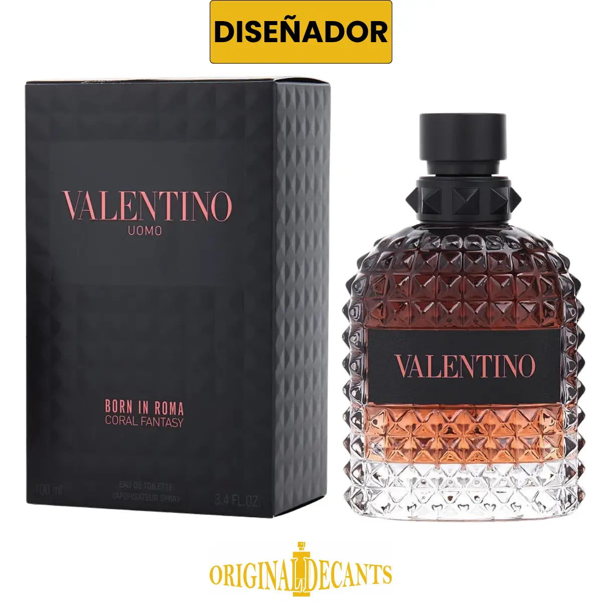 UOMO BORN IN ROMA CORAL FANTASY